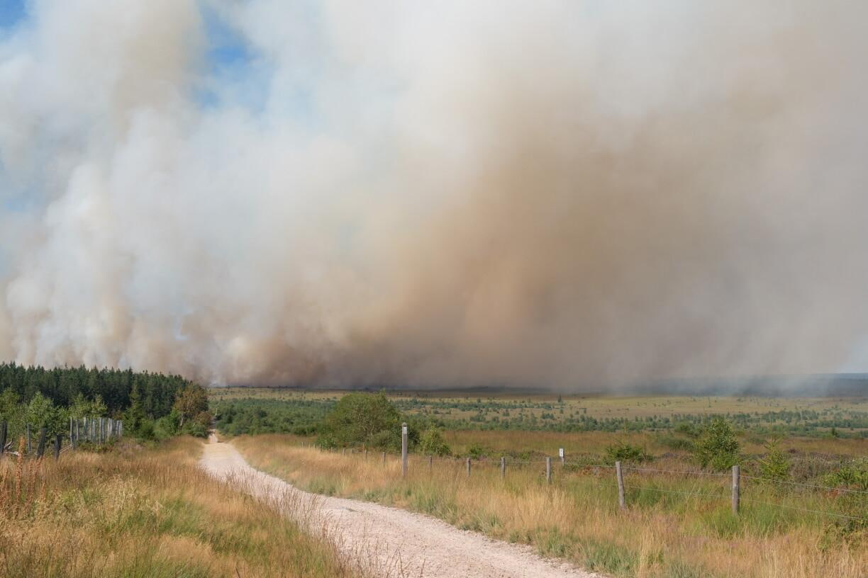 A Peat Fire in Belgium Pulled Aircraft From Four Countries A Peat Fire in Belgium Pulled Aircraft From Four Countries