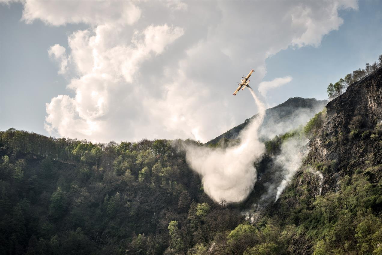 Civil Protection Fleet Battles Europe’s Worst Wildfire Summer