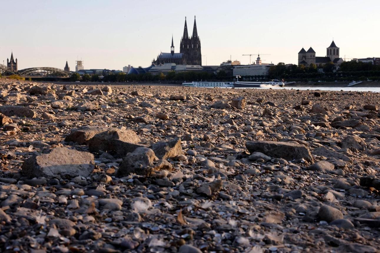 Europe’s Drought Pushed Four Great Rivers to Record Lows