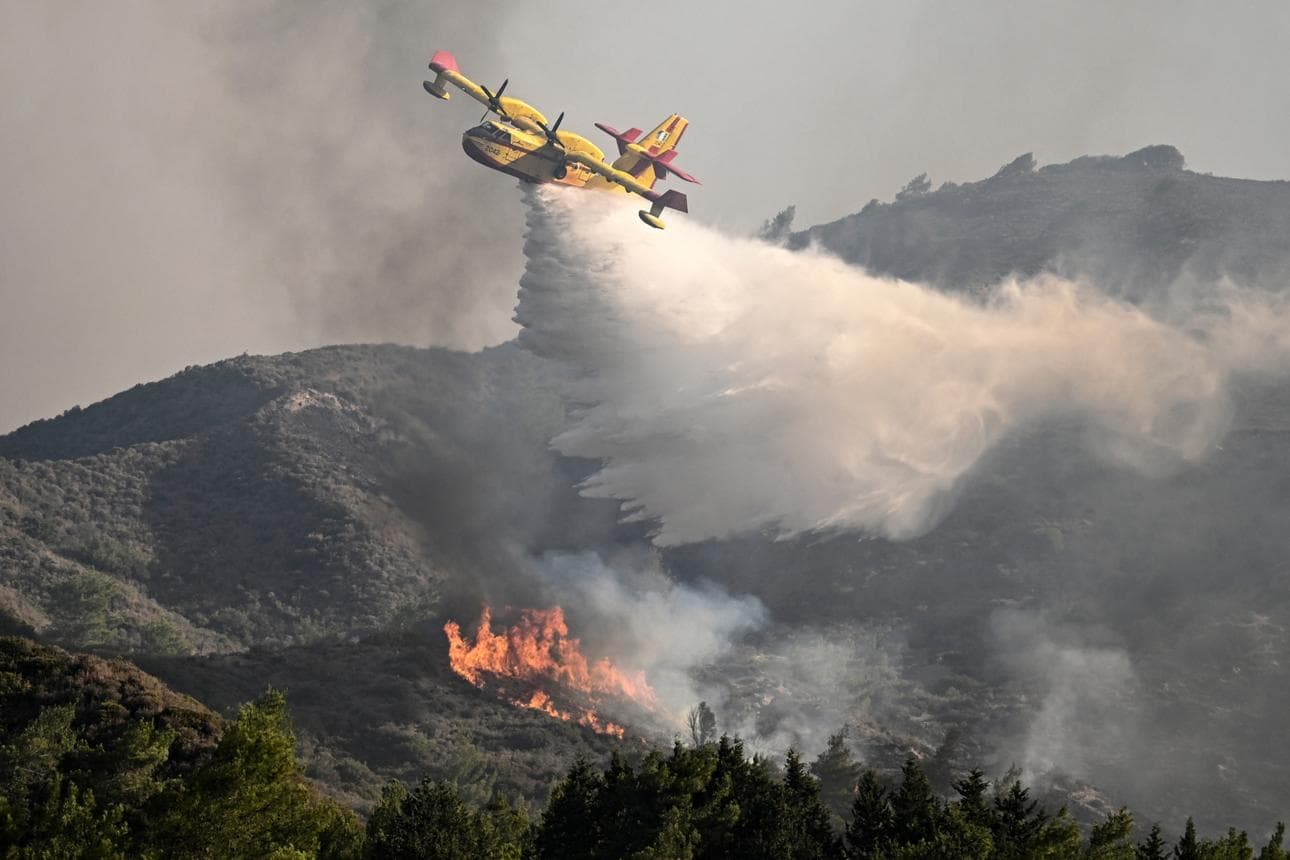 Europe’s Firefighting Fleet Faces Its Worst Season on Record