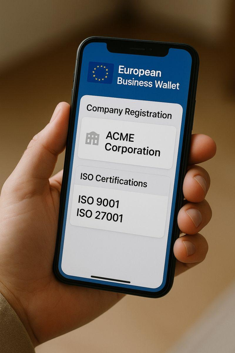 Companies Move Closer To A European Business Wallet In Trilogues