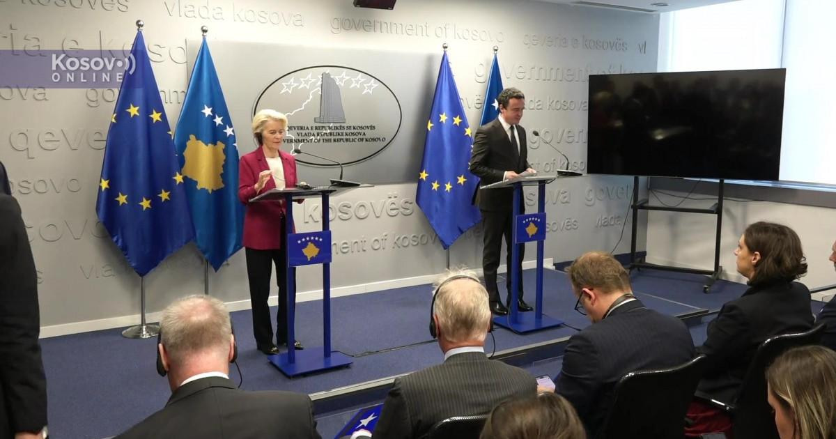 Kosovo Growth Plan Funds Wait on Reforms After Von der Leyen Visit Kosovo Growth Plan Funds Wait on Reforms After Von der Leyen Visit