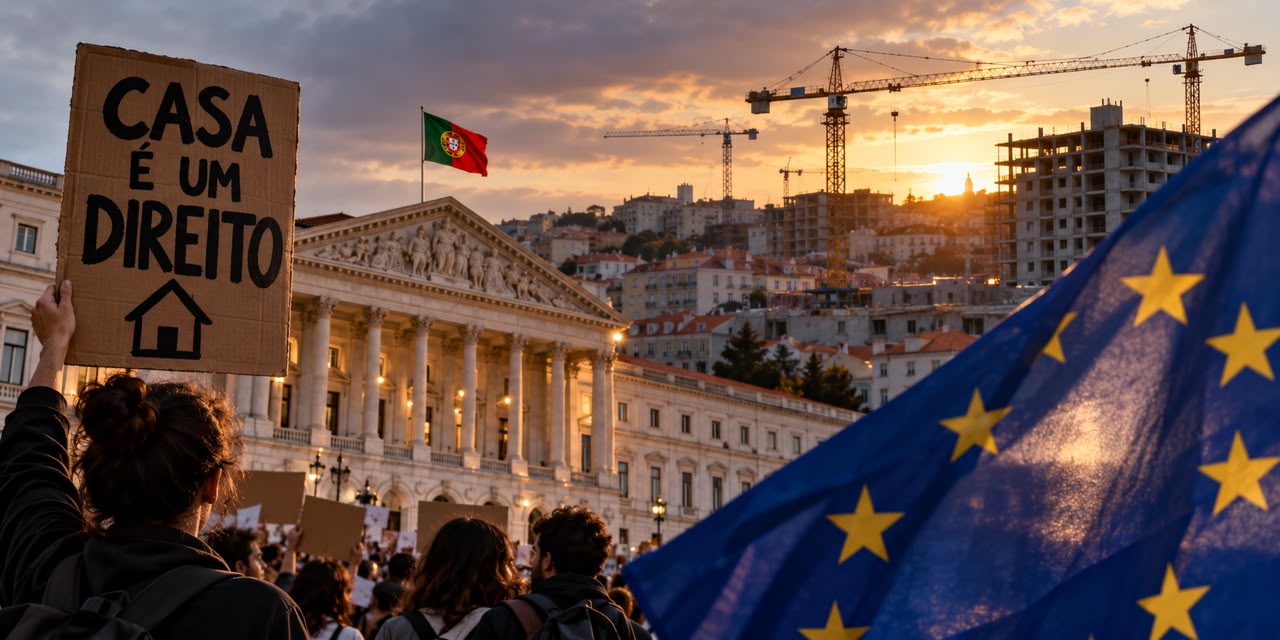 Portugal’s Housing Budget Ends When Europe’s Money Does